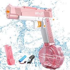 PLAYZYN™ AquaStrike Pro – Elektrikli Otomatik Işıklı Su Tabancası